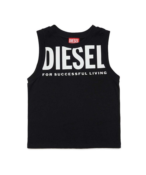 DIESEL ロゴ　タンクトップ セール】DIESEL（ディーゼル）Kids & Junior ブランドロゴタンクトップ