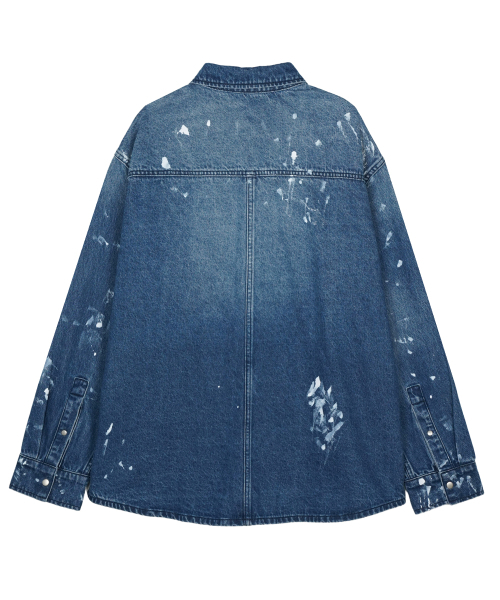FDR（エフディーアール）の「Vintage Washed Pocket Denim Shirt Blue（シャツ/ブラウス・メンズ・その他・SMALL/MEDIUM/LARGE）」の2枚目の写真