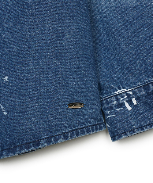 FDR（エフディーアール）の「Vintage Washed Pocket Denim Shirt Blue（シャツ/ブラウス・メンズ・その他・SMALL/MEDIUM/LARGE）」の4枚目の写真