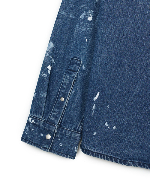 FDR（エフディーアール）の「Vintage Washed Pocket Denim Shirt Blue（シャツ/ブラウス・メンズ・その他・SMALL/MEDIUM/LARGE）」の5枚目の写真