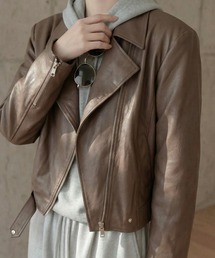 cammie（キャミー）の「ダブルライダースジャケット（ライダースジャケット）」