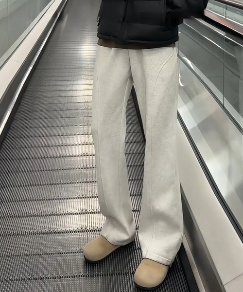 SBG(エスビー)の「SBG セミフレアシルエット スウェットパンツ(スウェットパンツ・メンズ・ライトグレー/ブラック・MEDIUM/LARGE)」の10枚目の写真