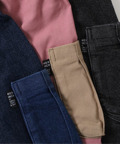 BREEZE（ブリーズ）の「らくらくサイドポケットパンツ_ジュニア対応（カーゴパンツ・キッズ・インディゴブルー/チャコール/レインボー・140/160/110/130/90/120/100/150）」の13枚目の写真