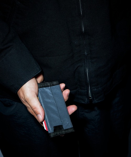 PACKING(パッキング)の「PACKING/パッキングPACKING BLACK REFLECTIVE WALLET パッキングブラックリフレクティブウォレット(財布・メンズ・ブラック・F)」の5枚目の写真