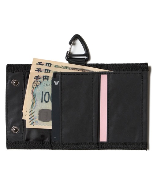 PACKING(パッキング)の「PACKING/パッキングPACKING BLACK REFLECTIVE WALLET パッキングブラックリフレクティブウォレット(財布・メンズ・ブラック・F)」の19枚目の写真