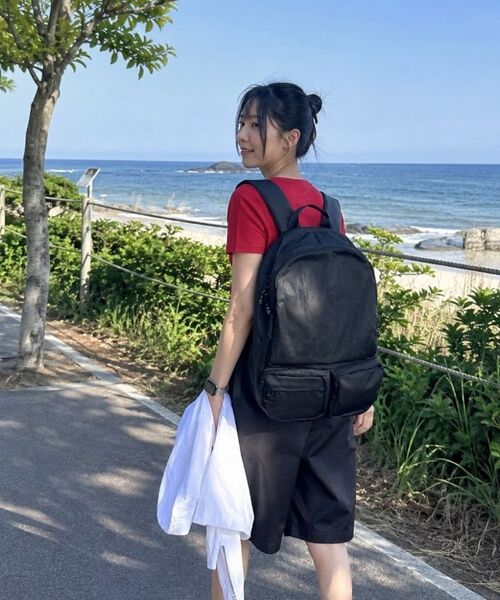 MATHEMATIK(マスマティック)の「チューリング W45 デイリー旅行ノートパソコンバックパック生活防水ナイロンブラック(バックパック/リュック・レディース・その他・FREE)」の14枚目の写真