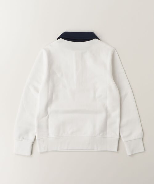 POLO RALPH LAUREN CHILDRENSWEAR（ポロ ラルフ ローレン チルドレンズウェア）の「ダブルニット カラード スウェットシャツ（スウェット・キッズ・ホワイト・XL/S/L/M）」の4枚目の写真