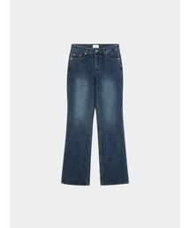 GEMMA BOOTS CUT JEANS BLUE