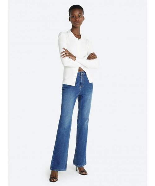 HAVELESS（ハブレス）の「GEMMA BOOTS CUT JEANS BLUE（デニムパンツ・レディース・その他・SMALL/MEDIUM/LARGE）」の2枚目の写真