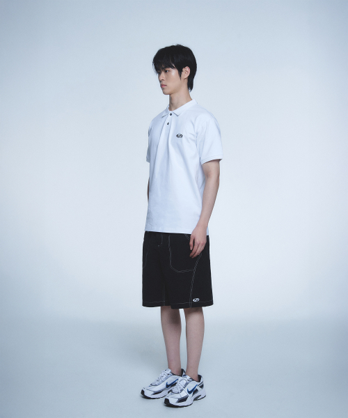 HYUNFIT（ヒョンフィット）の「BASIC COLLAR T-SHIRT-[WHITE]（ポロシャツ・メンズ・その他・MEDIUM/LARGE/X-LARGE）」の3枚目の写真