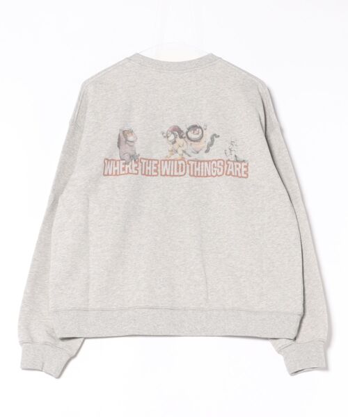 WESTSEA(ウエストシー)の「かいじゅうたちのいるところ / WHERE THE WILD THINGS ARE 裏毛トレーナー 長袖(スウェット・メンズ・ブラック/グレー系その他/ブラック系その他/ベージュ・M/L)」の21枚目の写真