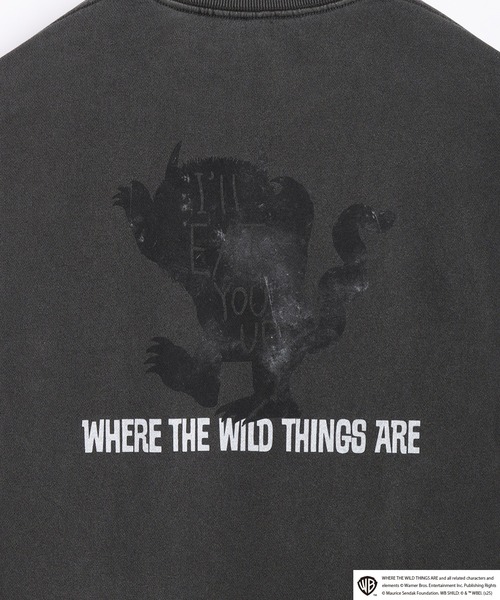 WESTSEA(ウエストシー)の「かいじゅうたちのいるところ / WHERE THE WILD THINGS ARE 裏毛トレーナー 長袖(スウェット・メンズ・ブラック/グレー系その他/ブラック系その他/ベージュ・M/L)」の8枚目の写真