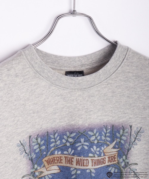 WESTSEA(ウエストシー)の「かいじゅうたちのいるところ / WHERE THE WILD THINGS ARE 裏毛トレーナー 長袖(スウェット・メンズ・ブラック/グレー系その他/ブラック系その他/ベージュ・M/L)」の17枚目の写真