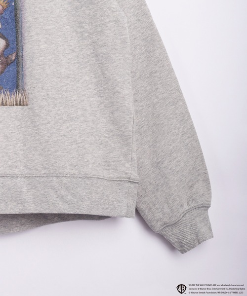 WESTSEA(ウエストシー)の「かいじゅうたちのいるところ / WHERE THE WILD THINGS ARE 裏毛トレーナー 長袖(スウェット・メンズ・ブラック/グレー系その他/ブラック系その他/ベージュ・M/L)」の18枚目の写真