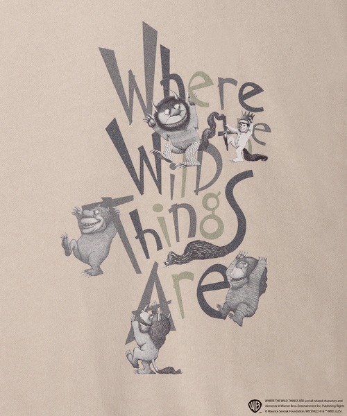 かいじゅうたちのいるところ / WHERE THE WILD THINGS ARE 裏毛