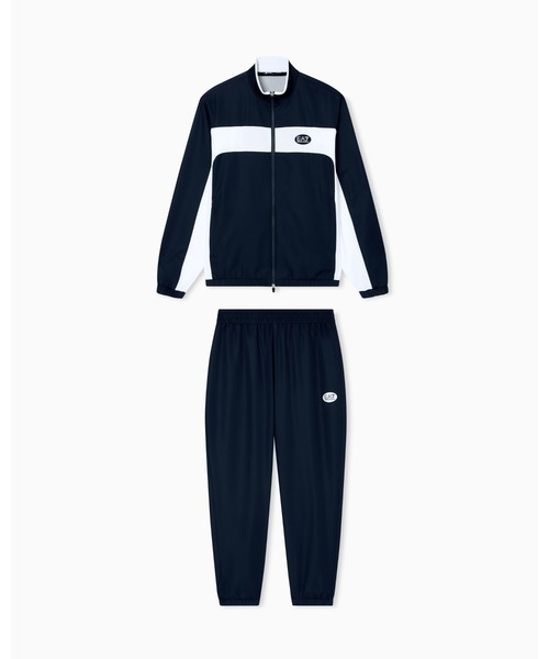 EMPORIO ARMANI EA7(エンポリオアルマーニイーエーセブン)の「【エンポリオ アルマーニ EA7】Tennis Pro トラックスーツ VENTUS7テクニカルファブリック カラーブロック(セットアップ・メンズ・ネイビー・LARGE/MEDIUM/SMALL/X-LARGE/XX-LARGE)」の2枚目の写真