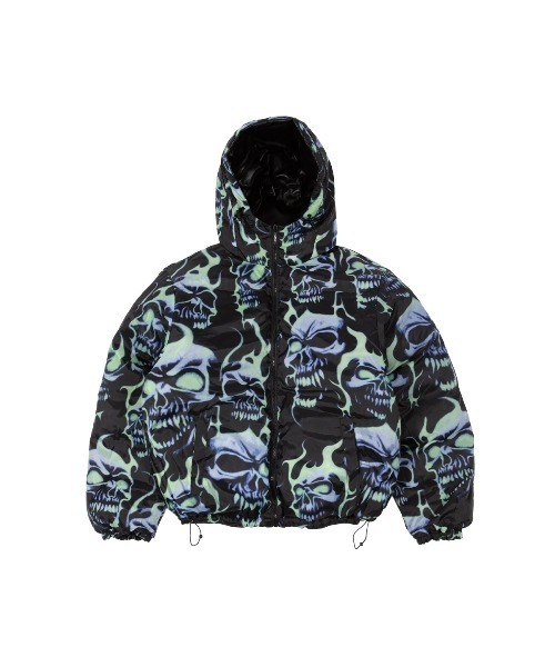 パファージャケット｜SKULL PUFFER JACKET｜WASTED PARIS（ダウン