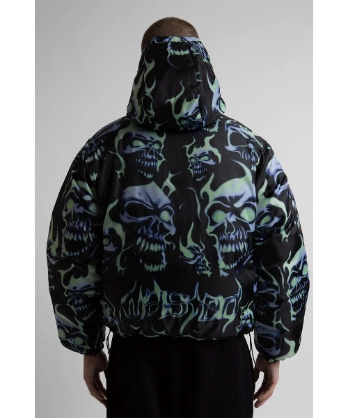 ジャケット・アウター WASTED PARIS パファージャケット｜SKULL PUFFER JACKET｜WASTED PARIS（ダウン