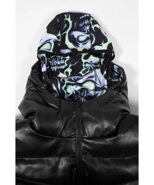 パファージャケット｜SKULL PUFFER JACKET｜WASTED PARIS（ダウン