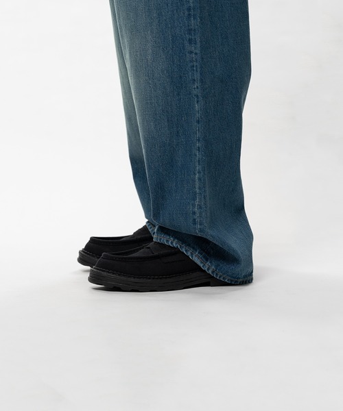 In・stru(men-tal).(インストルメンタル)の「Hard Washed Selvage Denim Baggy Pants(デニムパンツ・メンズ・インディゴブルー/ブラック・44/46/48)」の17枚目の写真