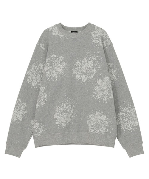 ZUCCa(ズッカ)の「JACQUARD SWEATSHIRT / カットソー(スウェット・レディース・ブラック/グレー・XL/M size)」の2枚目の写真