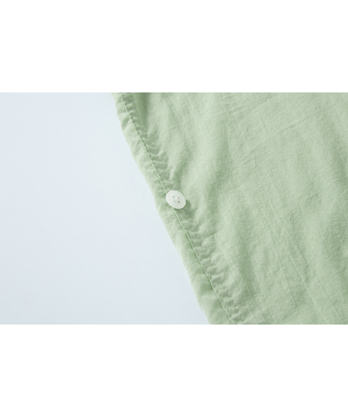 SALAD BAGUNI(サラダバグニ)の「Sheer cotton shirt - mint(シャツ/ブラウス・レディース・その他・FREE)」の5枚目の写真