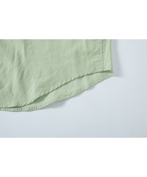 SALAD BAGUNI(サラダバグニ)の「Sheer cotton shirt - mint(シャツ/ブラウス・レディース・その他・FREE)」の6枚目の写真