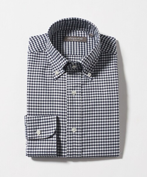 A DAY IN THE LIFE UNITED ARROWS(アデイインザライフユナイテッドアローズ)の「ロイヤル オックスフォード ボタンダウンシャツ-イージーケア-<A DAY IN THE LIFE>(シャツ/ブラウス・メンズ・ロイヤルブルー/ライトブルー/ホワイト・42cm/41cm/40cm/39cm/38cm/37cm)」の3枚目の写真