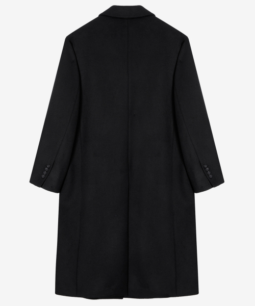 MINDBRIDGE（マインドブリッジ）の「ドゥグッド_[COUTURE]カシミヤオーバーサイズシングルコート（チェスターコート・メンズ・ブラック・100/105/95）」の20枚目の写真