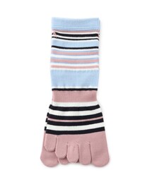 adabat | 5本指ボーダーウォームソックス(ソックス/靴下)