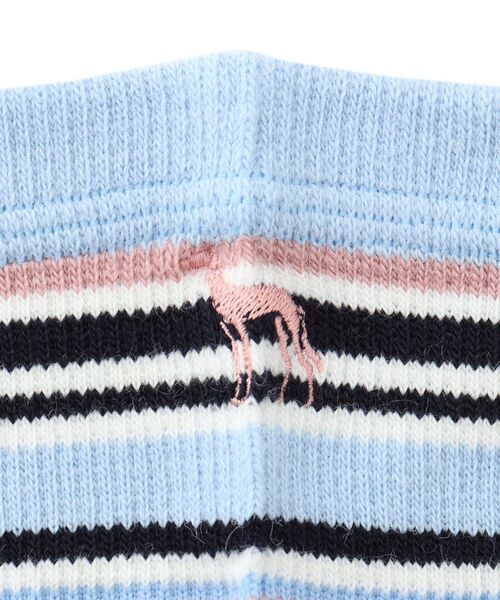 adabat（アダバット）の「5本指ボーダーウォームソックス（ソックス/靴下・レディース・ネイビー系2/ホワイト系3/グレー系2・00）」の10枚目の写真