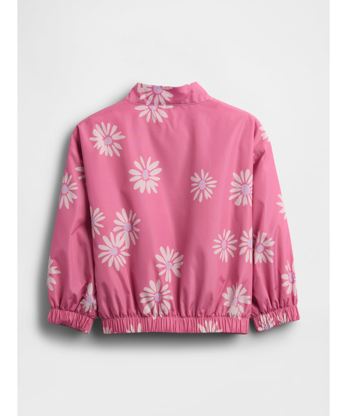 GAP（ギャップ）の「ウィンドブレーカー ジャケット (幼児・ベビー)（ナイロンジャケット・キッズ・ピンク・100cm/90cm/80ｃｍ/95cm/105cm/110cm）」の2枚目の写真