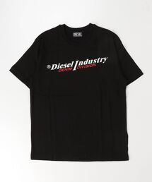 DIESEL KIDS ディーゼルキッズのTシャツ カットソー ブラック 黒色系 通販