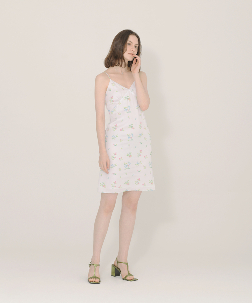 ICE GARDEN A.508(アイス ガーデン エイオーゴンパル)の「Cross-stitch Floral Print Dress(ワンピース・レディース・その他・S/M)」の3枚目の写真