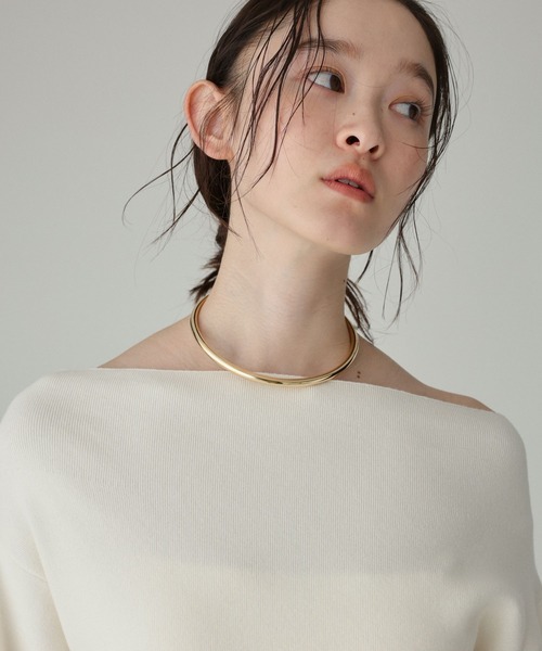 BABYLONE(バビロン)の「ソリッドチョーカー(チョーカー・レディース・シルバー/ゴールド・フリー)」の3枚目の写真