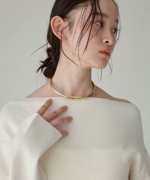 BABYLONE(バビロン)の「ソリッドチョーカー(チョーカー・レディース・シルバー/ゴールド・フリー)」の4枚目の写真