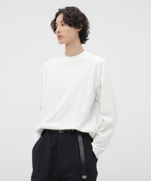 MHL.（エムエイチエル）の「SMOOTH COTTON JERSEY TOP（Tシャツ/カットソー）」