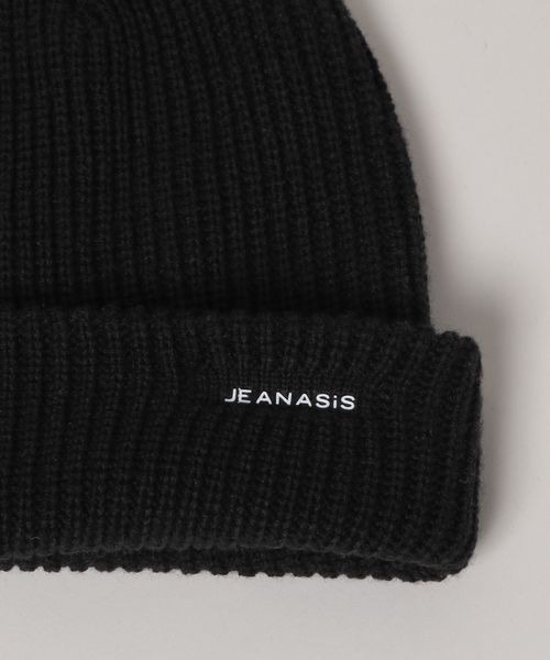 JEANASIS(ジーナシス)の「ニットキャップ(ニットキャップ/ビーニー・レディース・ブラック・FREE)」の9枚目の写真