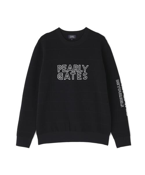 PEARLY GATES(パーリーゲイツ)の「【PEARLY GATES】PG is PG ロゴジャガードクルーネックニットプルオーバー(ニット/セーター・メンズ・グリーン/ネイビー/ホワイト・X-LARGE/XX-LARGE/MEDIUM/LARGE)」の13枚目の写真