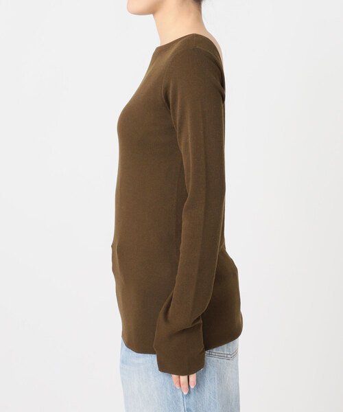 plage（プラージュ）の「Softy boucle cotton ニット（ニット/セーター・レディース・ブラウン/ホワイト系その他・FREE）」の20枚目の写真