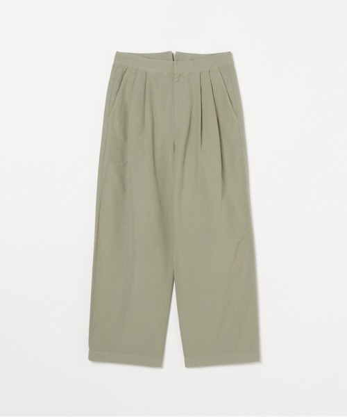 HELIOPOLE(エリオポール)の「CINCH BACK PANTS(その他パンツ・レディース・ベージュ/ホワイト/オリーブ・38/36)」の1枚目の写真
