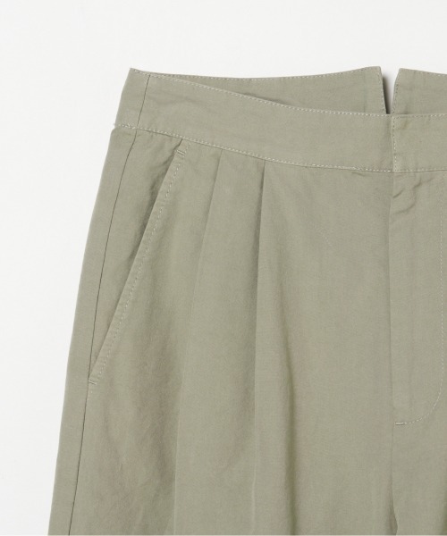 HELIOPOLE(エリオポール)の「CINCH BACK PANTS(その他パンツ・レディース・ベージュ/ホワイト/オリーブ・38/36)」の8枚目の写真