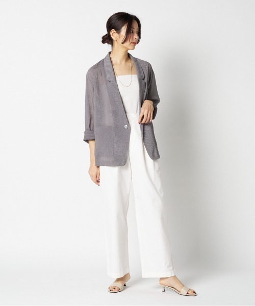 HELIOPOLE(エリオポール)の「CINCH BACK PANTS(その他パンツ・レディース・ベージュ/ホワイト/オリーブ・38/36)」の19枚目の写真
