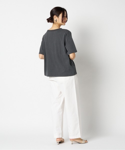 HELIOPOLE(エリオポール)の「CINCH BACK PANTS(その他パンツ・レディース・ベージュ/ホワイト/オリーブ・38/36)」の21枚目の写真