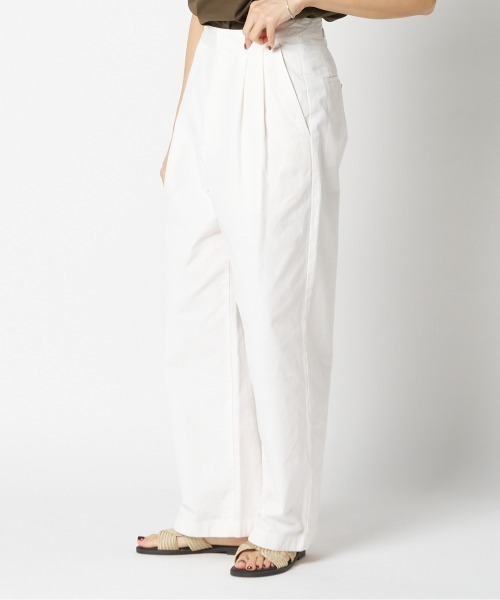 HELIOPOLE(エリオポール)の「CINCH BACK PANTS(その他パンツ・レディース・ベージュ/ホワイト/オリーブ・38/36)」の17枚目の写真