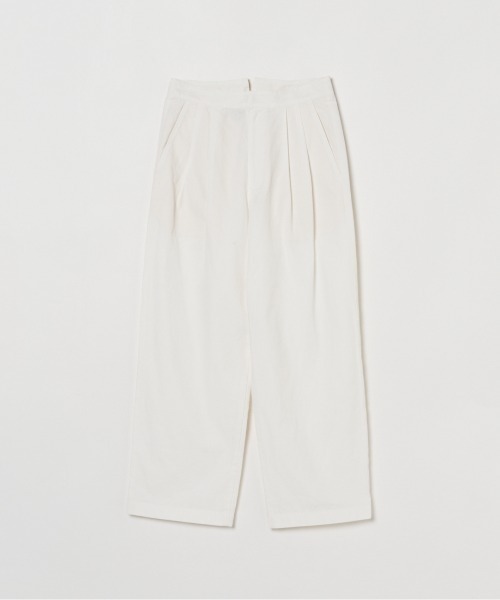 HELIOPOLE(エリオポール)の「CINCH BACK PANTS(その他パンツ・レディース・ベージュ/ホワイト/オリーブ・38/36)」の4枚目の写真
