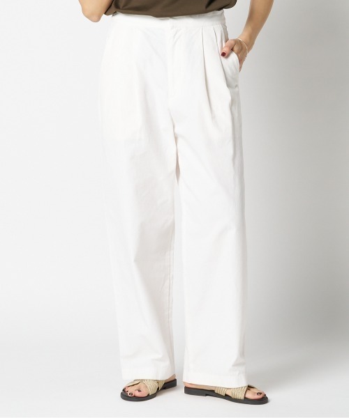 HELIOPOLE(エリオポール)の「CINCH BACK PANTS(その他パンツ・レディース・ベージュ/ホワイト/オリーブ・38/36)」の16枚目の写真