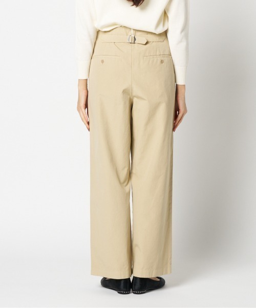 HELIOPOLE(エリオポール)の「CINCH BACK PANTS(その他パンツ・レディース・ベージュ/ホワイト/オリーブ・38/36)」の15枚目の写真