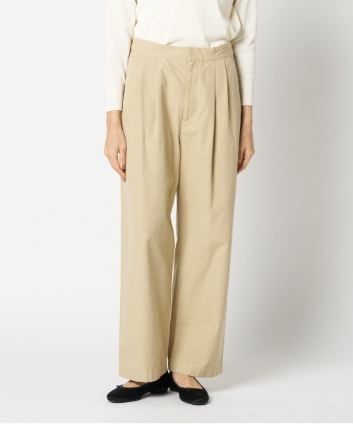 HELIOPOLE(エリオポール)の「CINCH BACK PANTS(その他パンツ・レディース・ベージュ/ホワイト/オリーブ・38/36)」の13枚目の写真