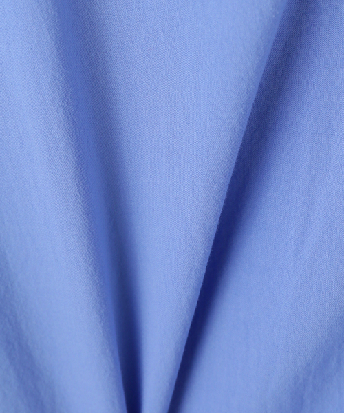 JOURNAL STANDARD（ジャーナルスタンダード）の「シュリンクコットンコクーンシャツ（シャツ/ブラウス・レディース・ホワイト/アイボリー/ブルー・FREE）」の10枚目の写真